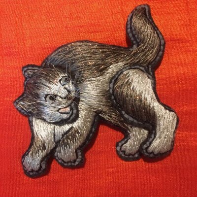 画像1: 見返り猫