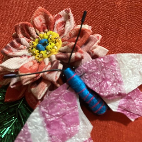 画像2: 台湾の花　100元札と蝶2 (2)